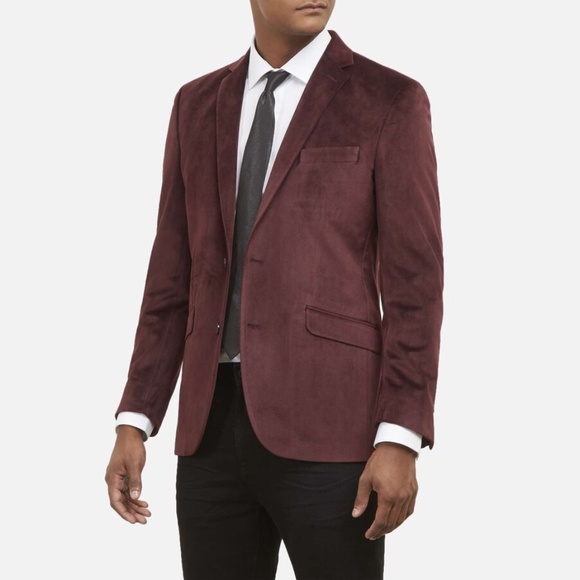 Kenneth Cole Reaction Burgundy Jacket